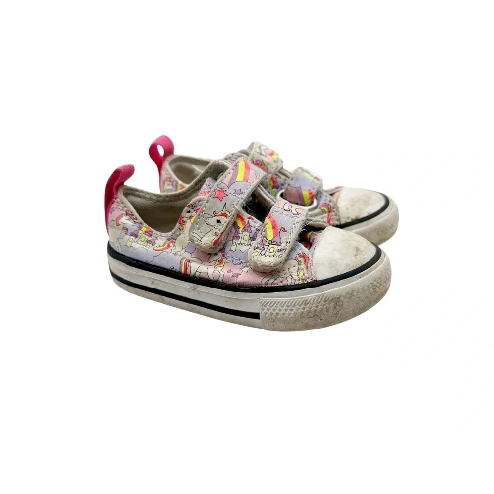 Converse‎ All Star “Neon Unicorn” Toddler Sneakers Size 5C